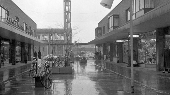 A newly-built church was made to match the 1960s shopping centre in Stevenage
