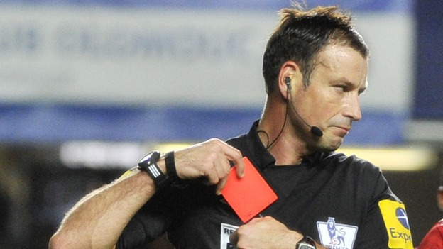 Referee Mark Clattenburg