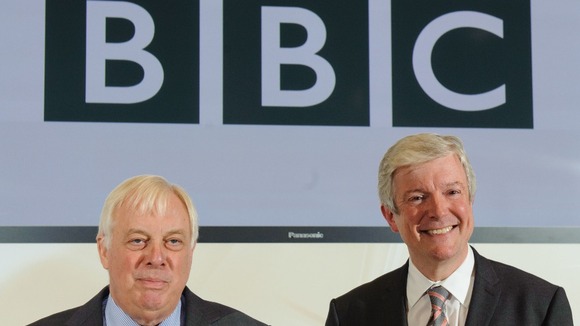 BBC Director General Designate Tony Hall (right) and BBC Trust Chairman Lord Patten, at BBC New Broadcasting House