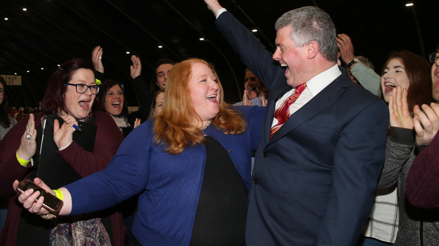 Alliance leader Naomi Long tops the poll in east Belfast - ITV News