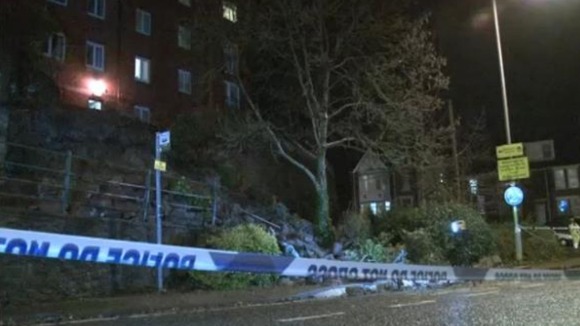 Exeter wall collapse