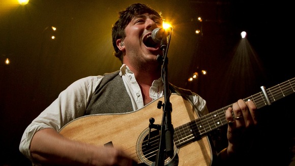 Marcus Mumford of Mumford and Sons. Music fans have been turned away from their concert after being sold fake tickets.