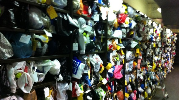 Lost property held by Transport for London.
