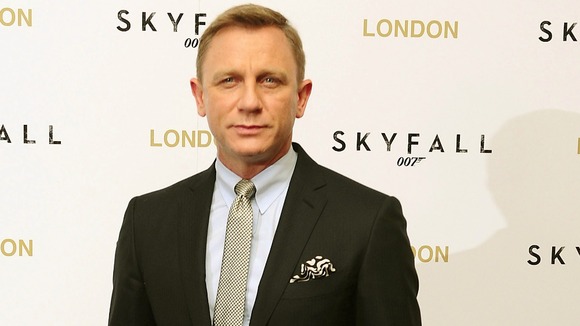Current James Bond star Daniel Craig.