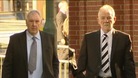 Mick Stevens (left) and Neil Greatrex (right) arriving at Nottingham Crown Court