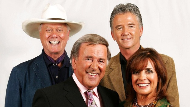 Three longest serving cast members of Dallas
