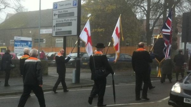Orange order parade