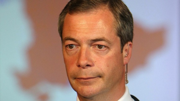 UKIP leader Nigel Farage.