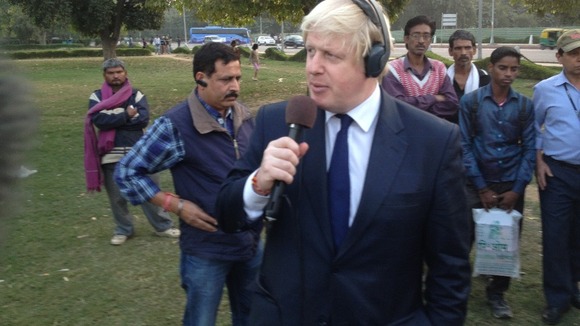 Boris Johnson promotes London on local radio