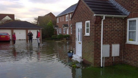 Fifty homes have been evacuated due to flooding in Worle just outside Weston-super-Mare.     