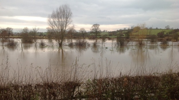 Flooding in Lichfield