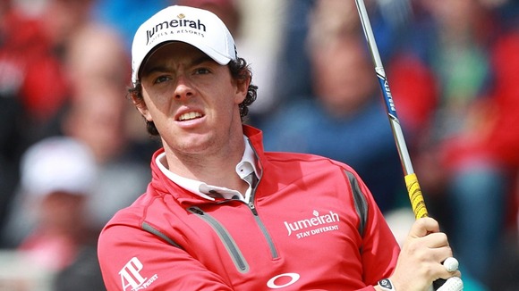 Northern Ireland golfer Rory McIlroy.