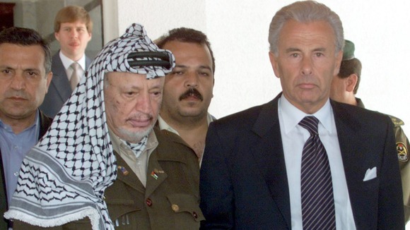 Yasser Arafat and Lord Levy
