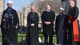 Image result for Photo of Cardinal Vincent Nichols with Muslims