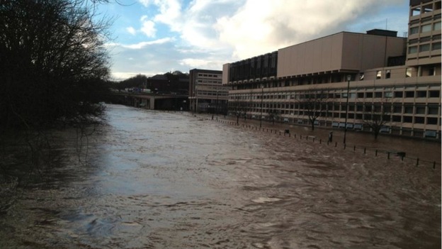 Frankland Lane Bridge in Durham town centre