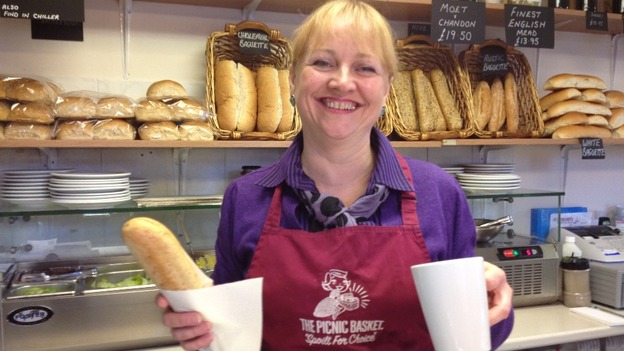 Wendy Baird own Picnic Basket café