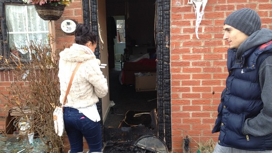 Homes have been damaged 
