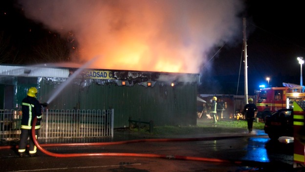 Fire in Gosport