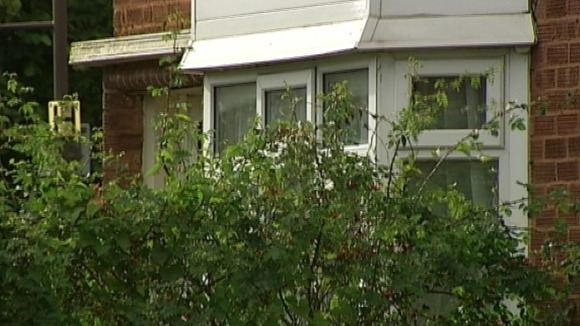 The house was watched by surveillance teams