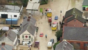Flooding in St Asaph