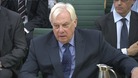 Lord Patten hit out at 'impertinent' questions from MPs