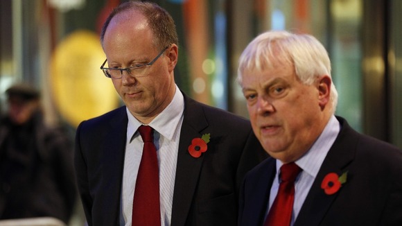 George Entwistle and Lord Patten