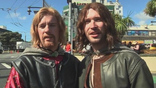Some fans have even come dressed as some of the characters