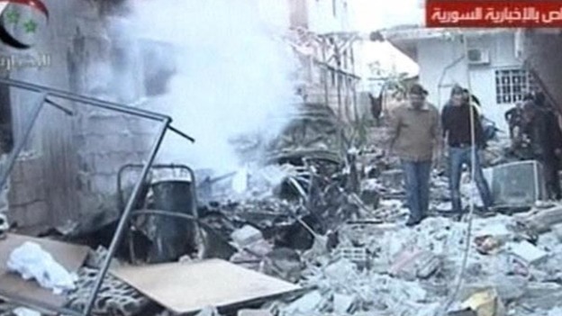 At least twenty people have been killed in the two explosions