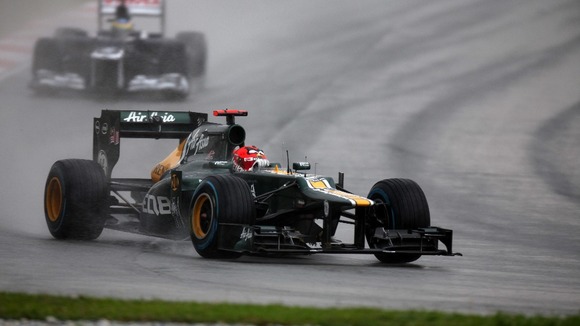 Caterham F1 cars will be testing at Duxford