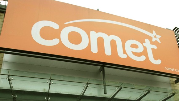 Comet store in North London