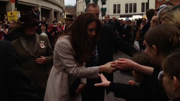 Duchess of Cambridge in Cambridge