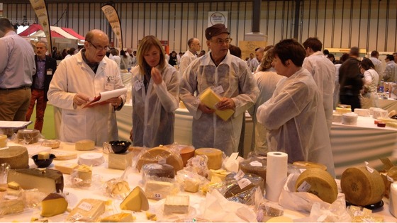 Cheese at Good Food show in Birmingham 