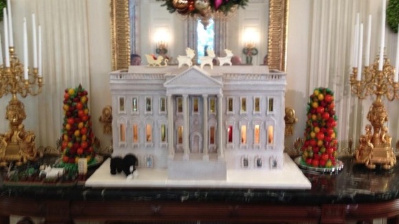 White House Christmas Michelle Obama