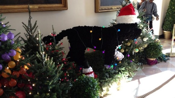White House Christmas Michelle Obama
