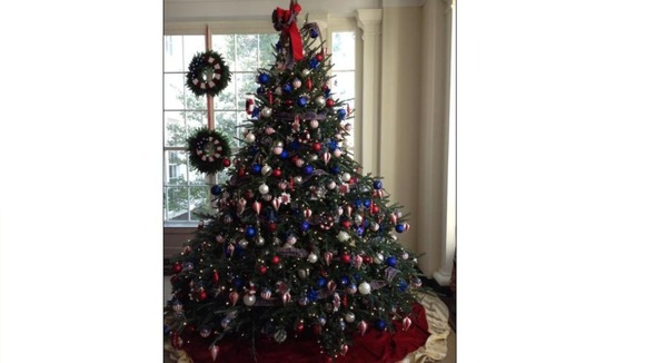 White House Christmas Michelle Obama