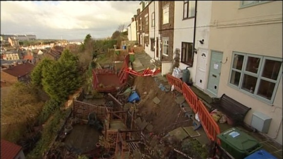 Five houses have to be demolished to ensure the safety of their residents