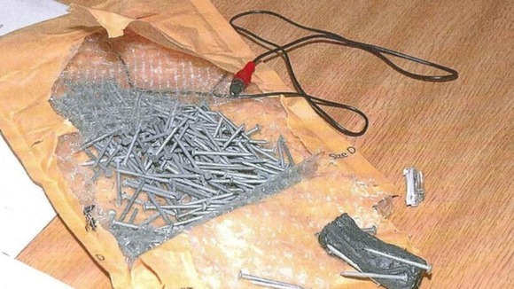 Nail bomb package
