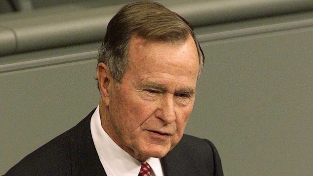 George HW Bush has recently recovered from bronchitis