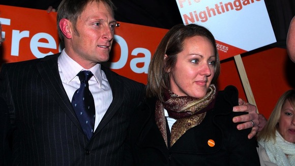 Sgt Danny Nightingale and his wife Sally