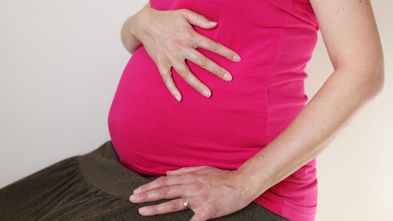 Pregnant woman.