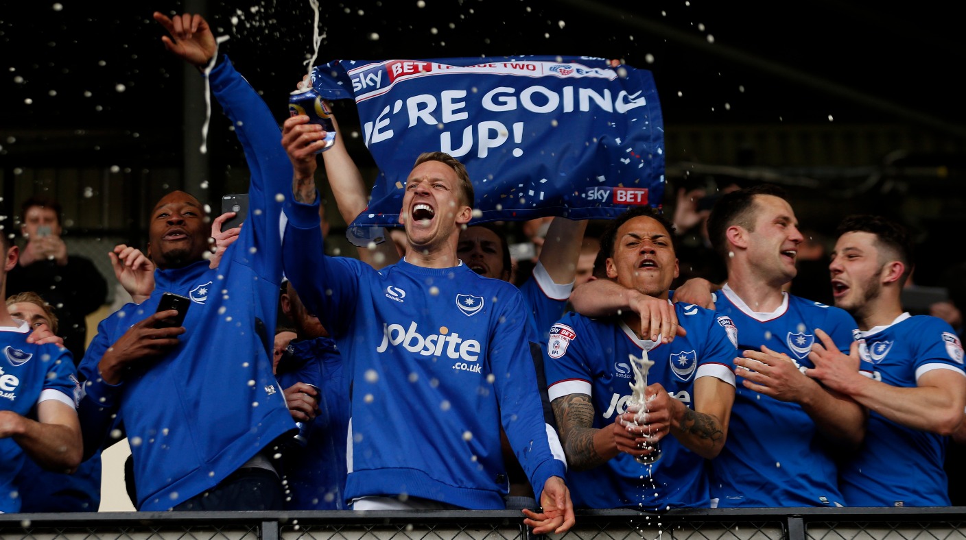 Portsmouth celebrate promotion to League One Meridian ITV News