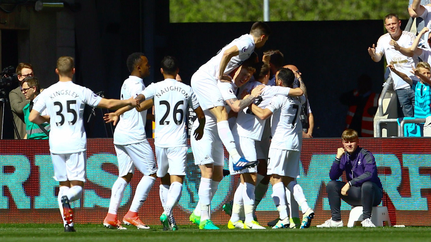 FT: Swansea City 2-0 Stoke City - ITV News