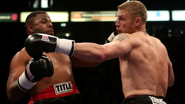 Andrew Flintoff wins maiden fight