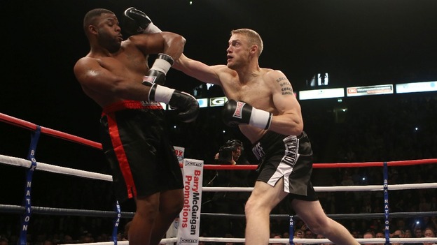 Andrew Flintoff wins maiden fight