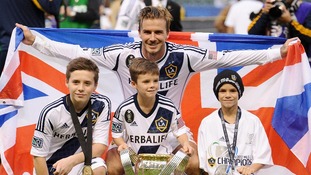 David Beckham farewell