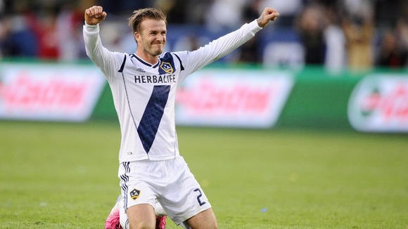 David Beckham farewell