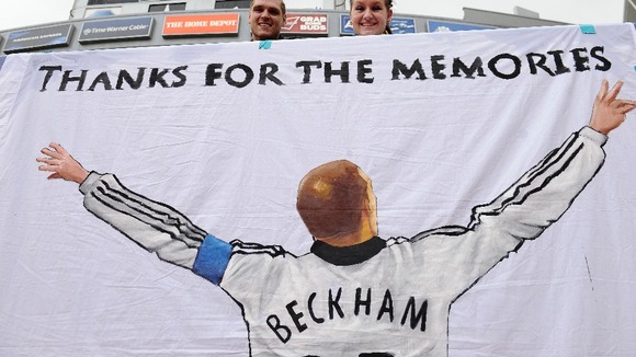 David Beckham farewell