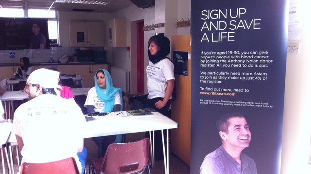 Volunteers ready to sign up potential bone marrow donors