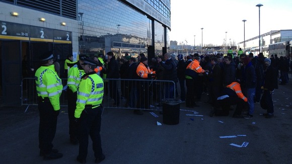 AFC Fans ahead of clash