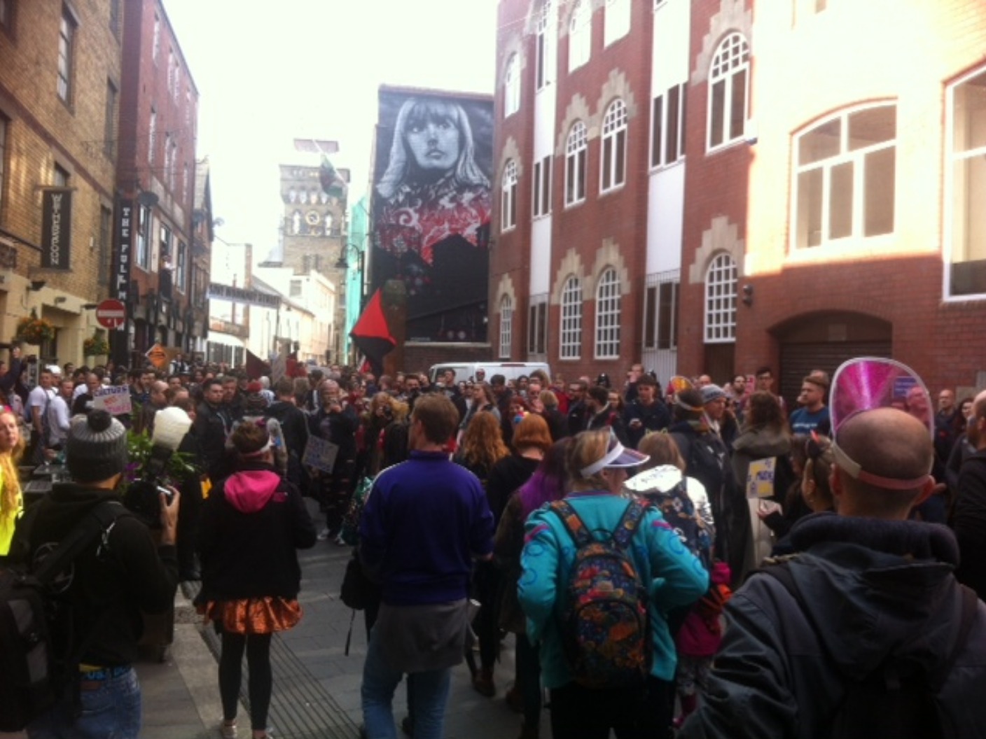 Protesters march through Cardiff calling for protection for music venues - ITV News